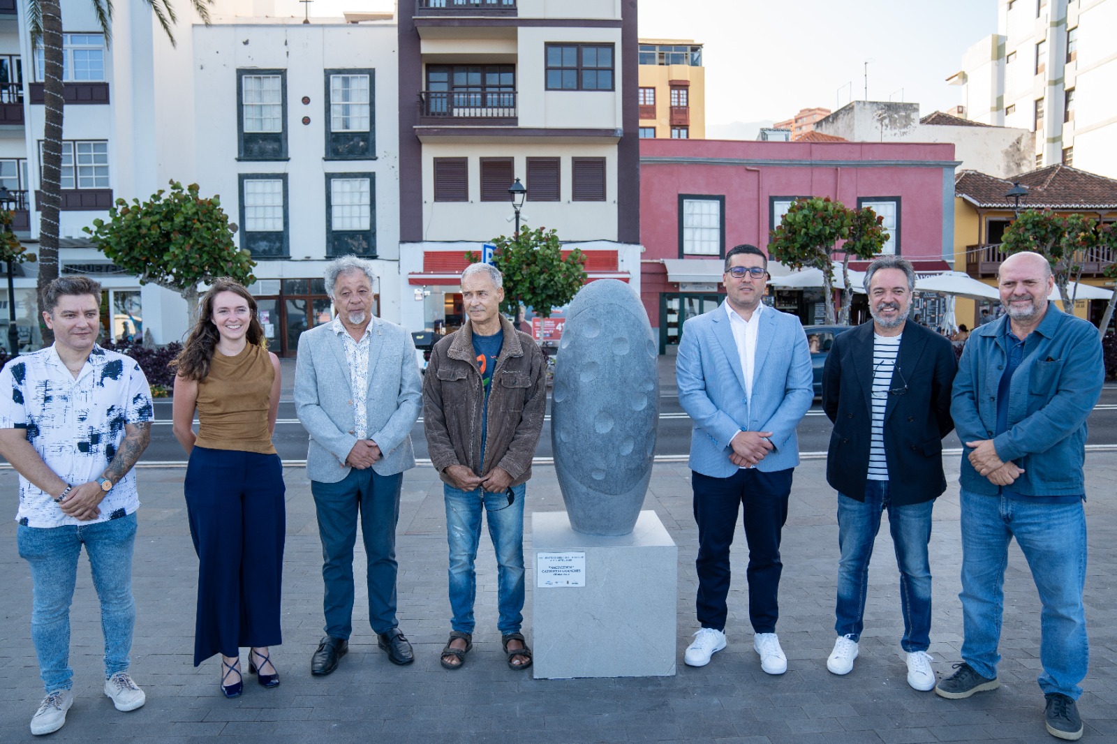 Lee más sobre el artículo El ‘Arte Lustral’ de la Bajada de la Virgen 2025 sale a la calle mostrando al público el talento de pintores y escultores locales