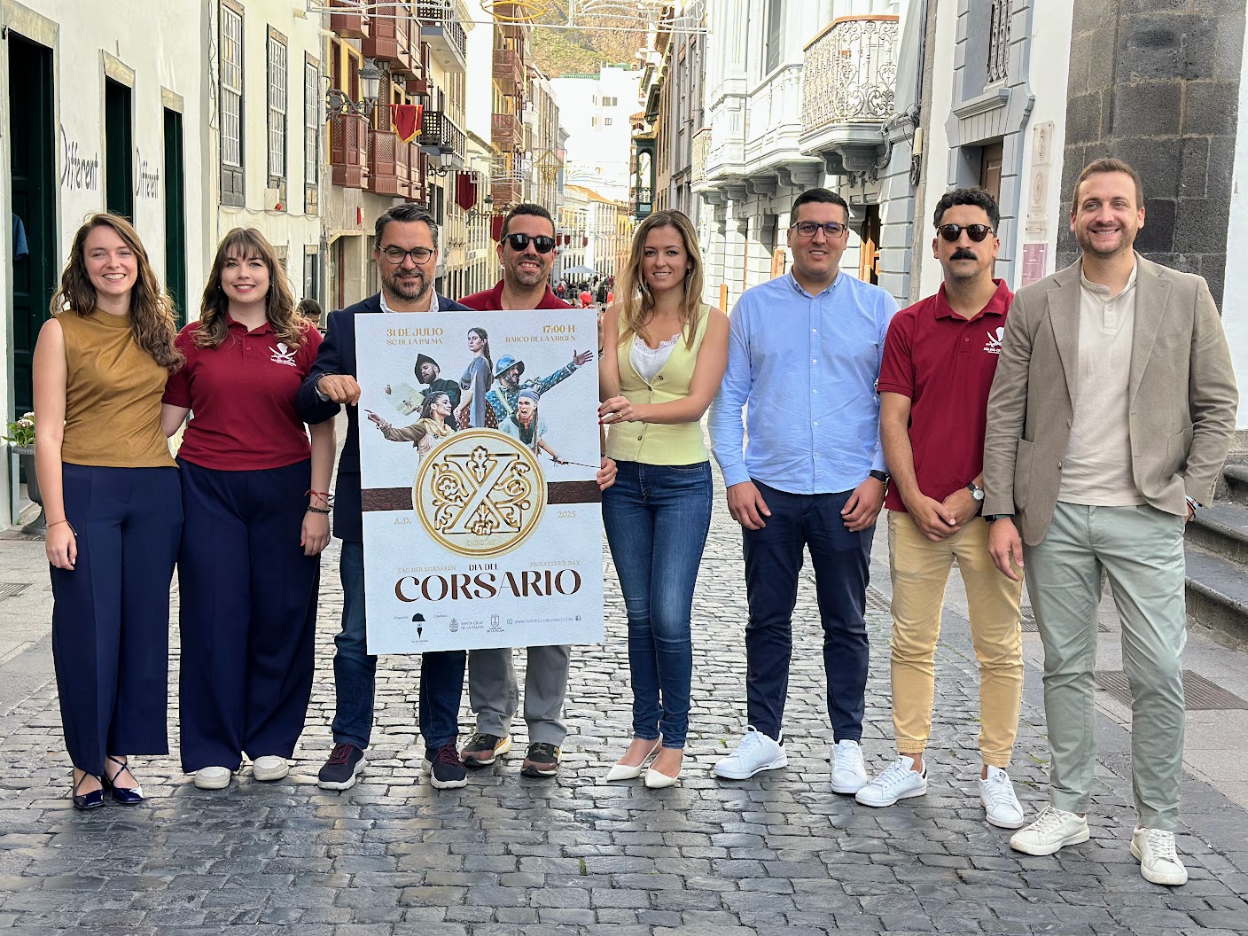 Lee más sobre el artículo Santa Cruz de La Palma presenta el cartel de la décima edición del Día del Corsario que este año se incorpora a la programación de las Fiestas Lustrales