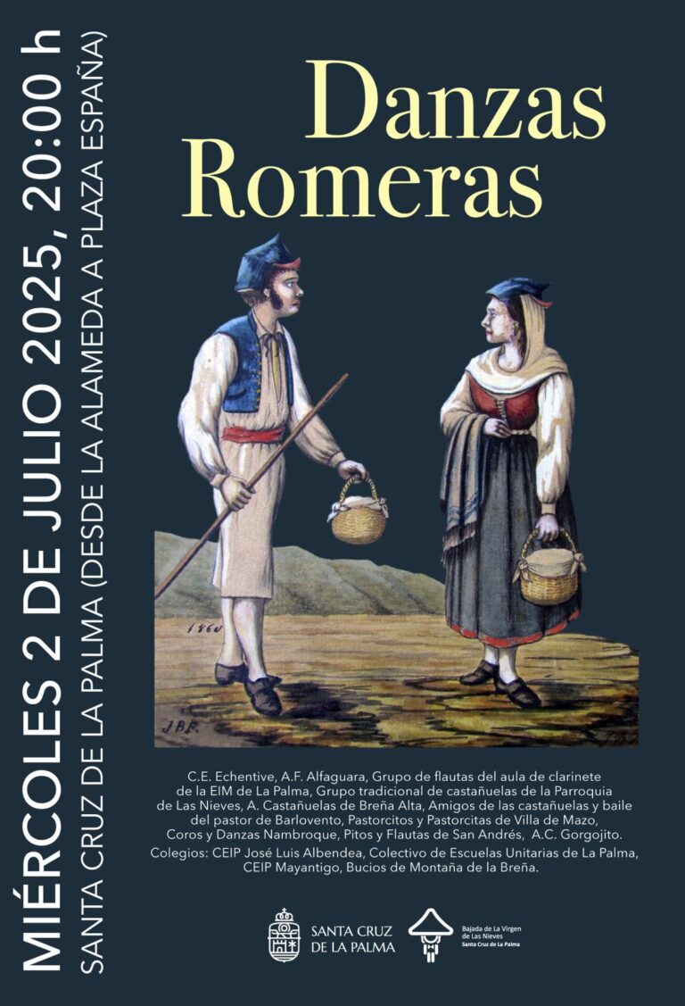 La Bajada de La Virgen de las Nieves incorpora las ‘Danzas Romeras’ a la programación de la Semana Chica