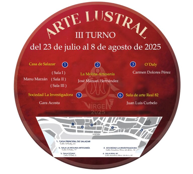 Santa Cruz de La Palma abre sus puertas al tercer turno de ‘Arte Lustral’ con nuevas propuestas expositivas este miércoles